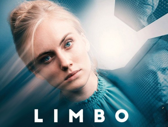 Poster for film called Limbo close up of woman